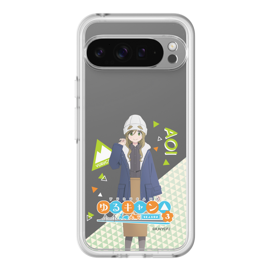スリムプロテクションプレミアムケース［ 『ゆるキャン△ SEASON3』- 犬山 あおい - 立ち絵 ］