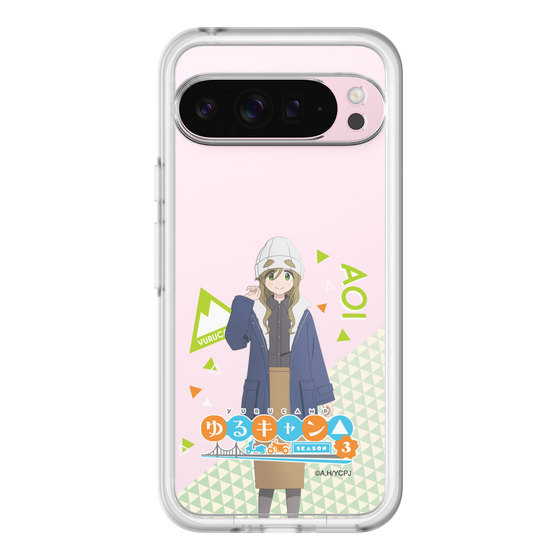 スリムプロテクションプレミアムケース［ 『ゆるキャン△ SEASON3』- 犬山 あおい - 立ち絵 ］