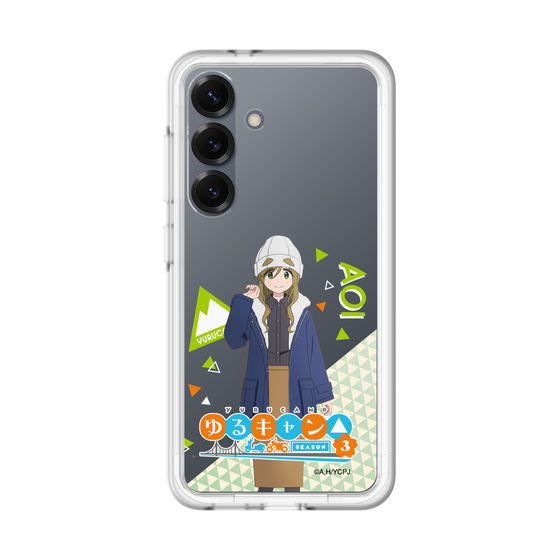 スリムプロテクションプレミアムケース［ 『ゆるキャン△ SEASON3』- 犬山 あおい - 立ち絵 ］