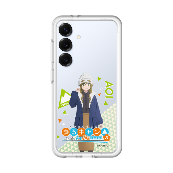 スリムプロテクションプレミアムケース［ 『ゆるキャン△ SEASON3』- 犬山 あおい - 立ち絵 ］