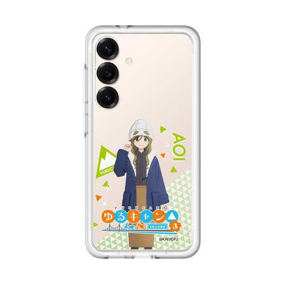 スリムプロテクションプレミアムケース［ 『ゆるキャン△ SEASON3』- 犬山 あおい - 立ち絵 ］