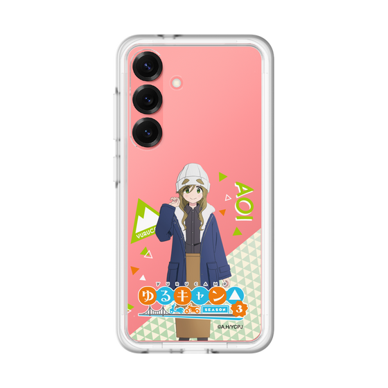 スリムプロテクションプレミアムケース［ 『ゆるキャン△ SEASON3』- 犬山 あおい - 立ち絵 ］
