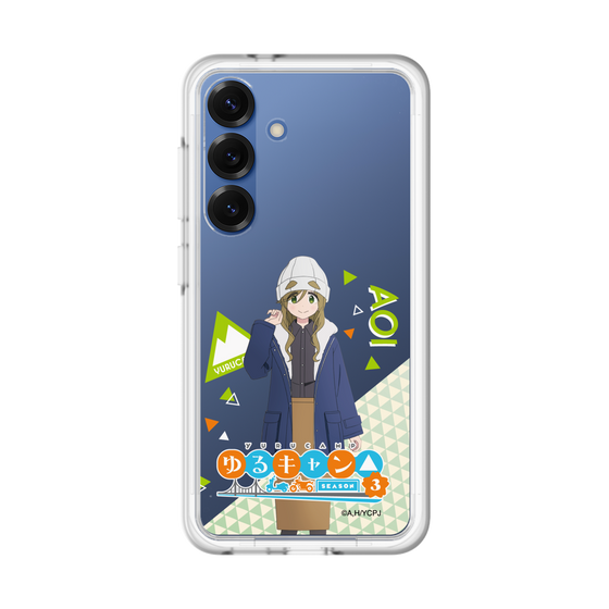 スリムプロテクションプレミアムケース［ 『ゆるキャン△ SEASON3』- 犬山 あおい - 立ち絵 ］