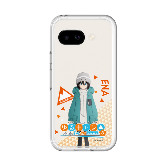 スリムプロテクションプレミアムケース［ 『ゆるキャン△ SEASON3』- 斉藤 恵那 - 立ち絵 ］