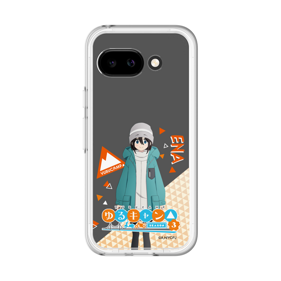 スリムプロテクションプレミアムケース［ 『ゆるキャン△ SEASON3』- 斉藤 恵那 - 立ち絵 ］