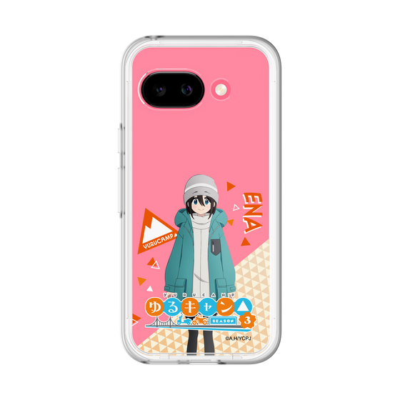 スリムプロテクションプレミアムケース［ 『ゆるキャン△ SEASON3』- 斉藤 恵那 - 立ち絵 ］