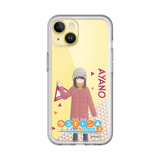 スリムプロテクションプレミアムケース［ 『ゆるキャン△ SEASON3』- 土岐 綾乃 - 立ち絵 ］