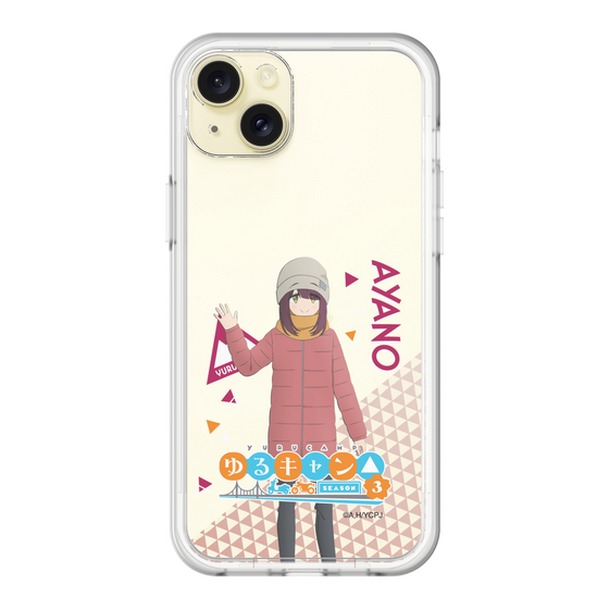 スリムプロテクションプレミアムケース［ 『ゆるキャン△ SEASON3』- 土岐 綾乃 - 立ち絵 ］