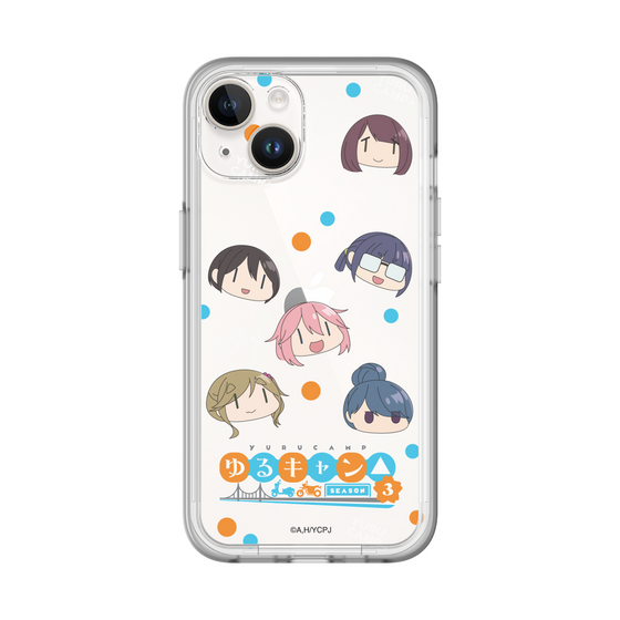 スリムプロテクションプレミアムケース［ 『ゆるキャン△ SEASON3』- SNSアイコン ］