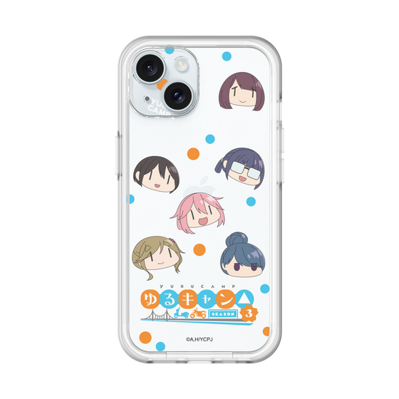 スリムプロテクションプレミアムケース［ 『ゆるキャン△ SEASON3』- SNSアイコン ］