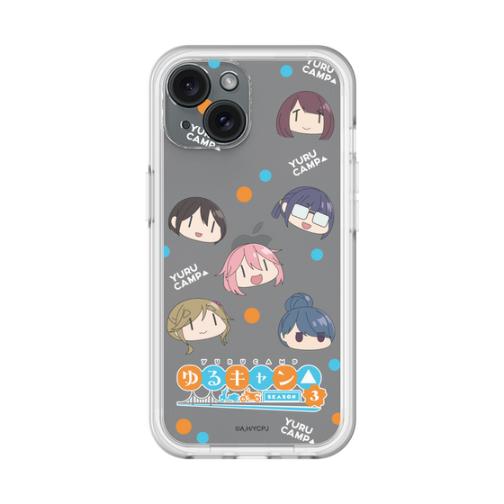 スリムプロテクションプレミアムケース［ 『ゆるキャン△ SEASON3』- SNSアイコン ］