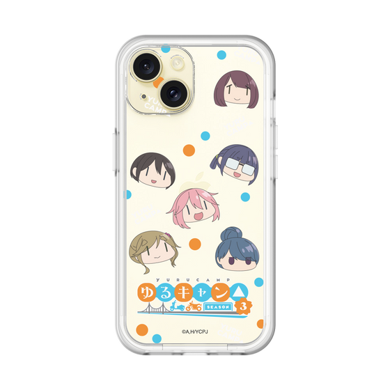 スリムプロテクションプレミアムケース［ 『ゆるキャン△ SEASON3』- SNSアイコン ］
