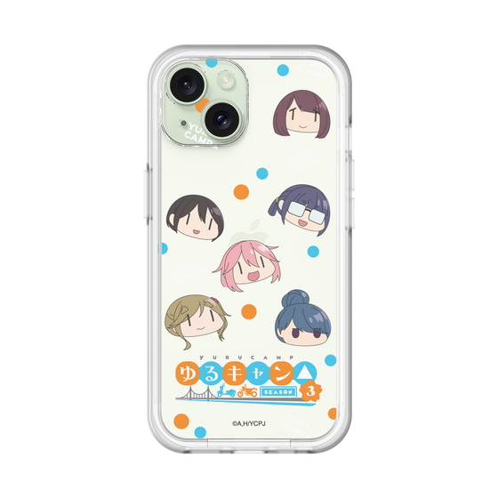 スリムプロテクションプレミアムケース［ 『ゆるキャン△ SEASON3』- SNSアイコン ］
