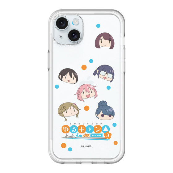 スリムプロテクションプレミアムケース［ 『ゆるキャン△ SEASON3』- SNSアイコン ］