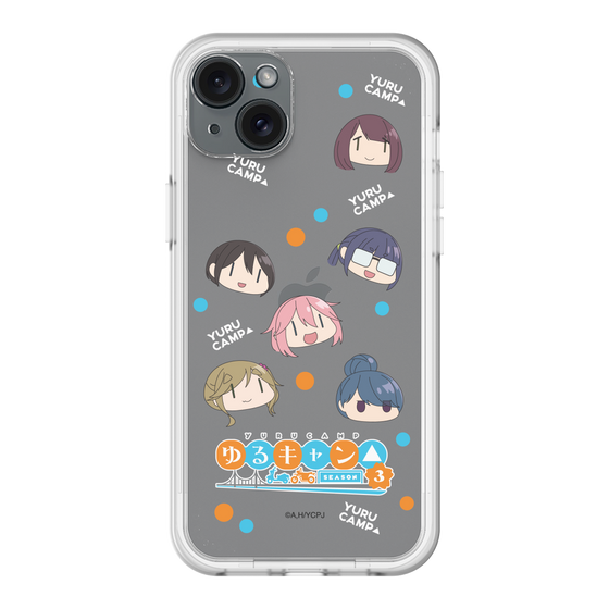 スリムプロテクションプレミアムケース［ 『ゆるキャン△ SEASON3』- SNSアイコン ］