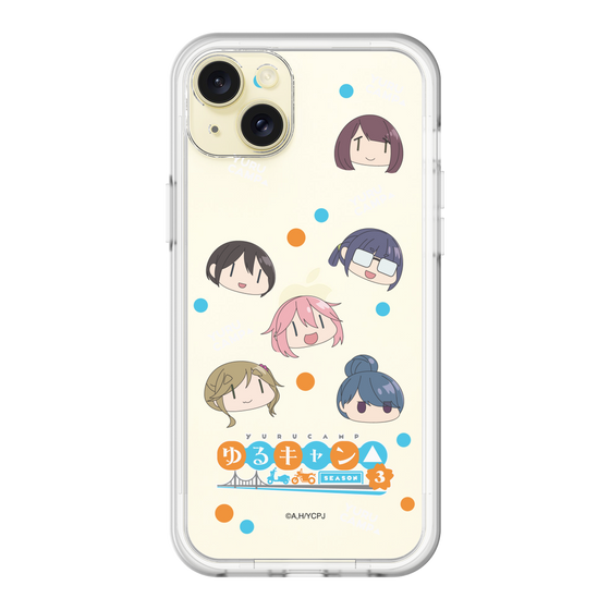 スリムプロテクションプレミアムケース［ 『ゆるキャン△ SEASON3』- SNSアイコン ］