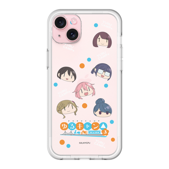 スリムプロテクションプレミアムケース［ 『ゆるキャン△ SEASON3』- SNSアイコン ］
