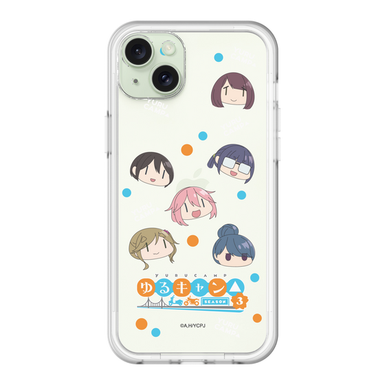 スリムプロテクションプレミアムケース［ 『ゆるキャン△ SEASON3』- SNSアイコン ］
