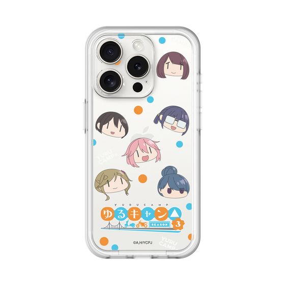 スリムプロテクションプレミアムケース［ 『ゆるキャン△ SEASON3』- SNSアイコン ］
