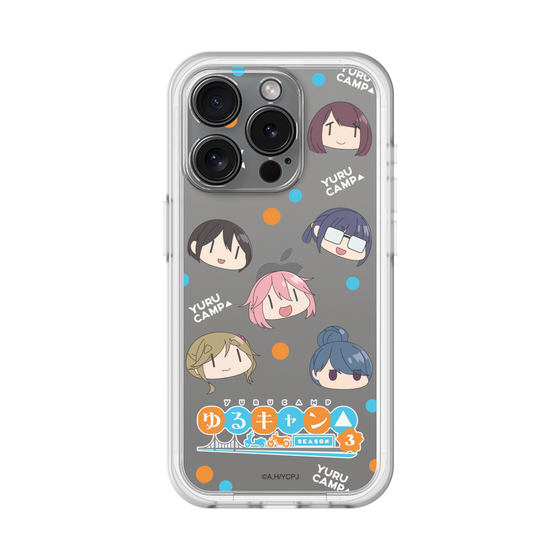 スリムプロテクションプレミアムケース［ 『ゆるキャン△ SEASON3』- SNSアイコン ］