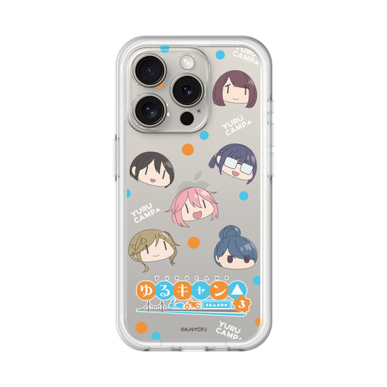 スリムプロテクションプレミアムケース［ 『ゆるキャン△ SEASON3』- SNSアイコン ］