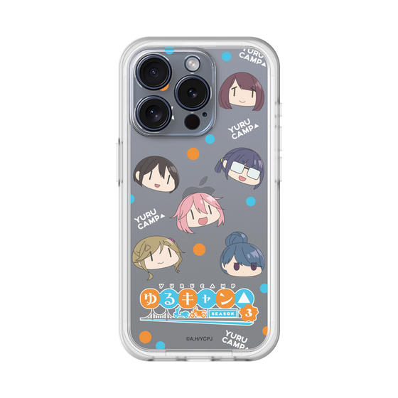 スリムプロテクションプレミアムケース［ 『ゆるキャン△ SEASON3』- SNSアイコン ］