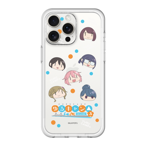 スリムプロテクションプレミアムケース［ 『ゆるキャン△ SEASON3』- SNSアイコン ］