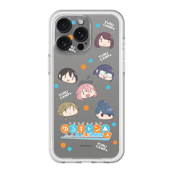 スリムプロテクションプレミアムケース［ 『ゆるキャン△ SEASON3』- SNSアイコン ］