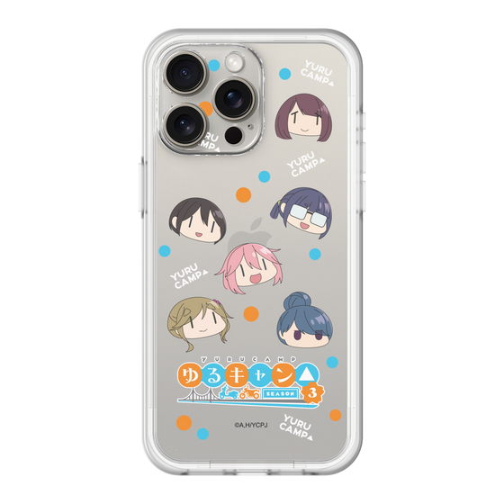 スリムプロテクションプレミアムケース［ 『ゆるキャン△ SEASON3』- SNSアイコン ］