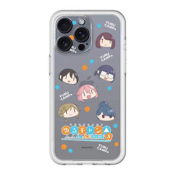 スリムプロテクションプレミアムケース［ 『ゆるキャン△ SEASON3』- SNSアイコン ］