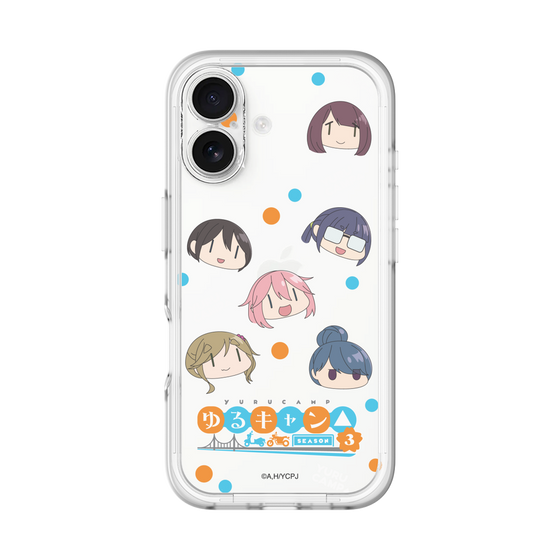 スリムプロテクションプレミアムケース［ 『ゆるキャン△ SEASON3』- SNSアイコン ］