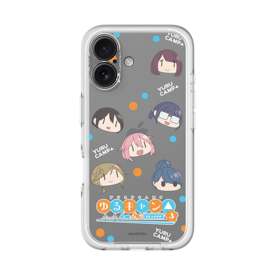 スリムプロテクションプレミアムケース［ 『ゆるキャン△ SEASON3』- SNSアイコン ］