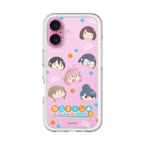 スリムプロテクションプレミアムケース［ 『ゆるキャン△ SEASON3』- SNSアイコン ］