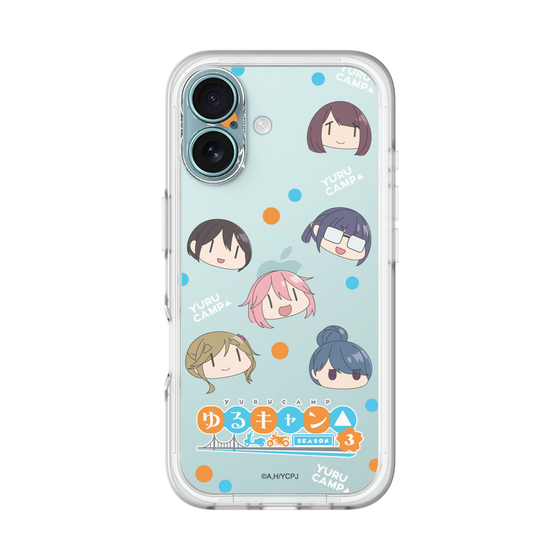 スリムプロテクションプレミアムケース［ 『ゆるキャン△ SEASON3』- SNSアイコン ］