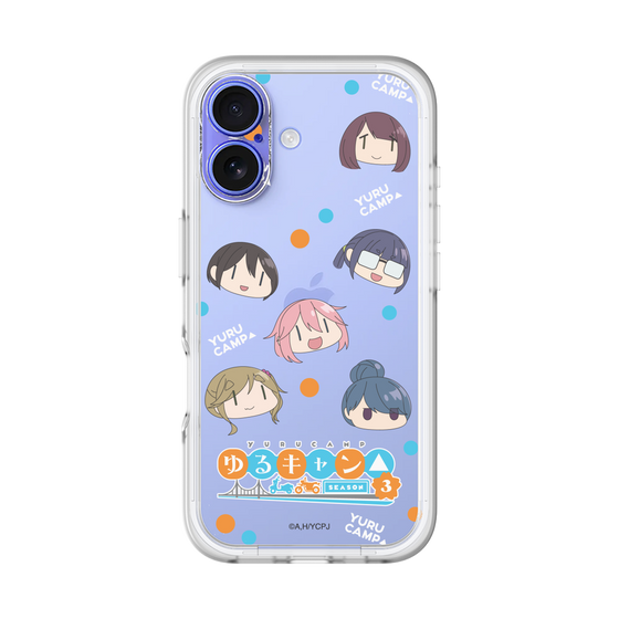 スリムプロテクションプレミアムケース［ 『ゆるキャン△ SEASON3』- SNSアイコン ］