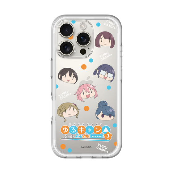 スリムプロテクションプレミアムケース［ 『ゆるキャン△ SEASON3』- SNSアイコン ］