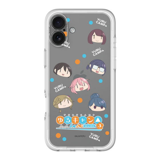 スリムプロテクションプレミアムケース［ 『ゆるキャン△ SEASON3』- SNSアイコン ］