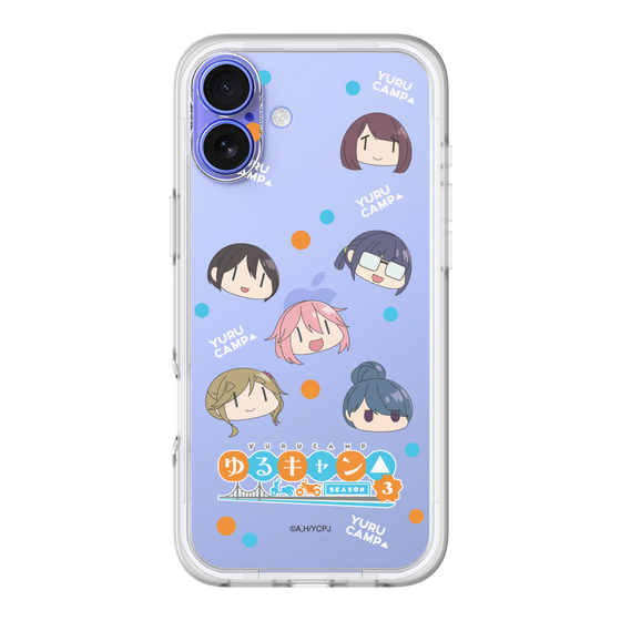 スリムプロテクションプレミアムケース［ 『ゆるキャン△ SEASON3』- SNSアイコン ］