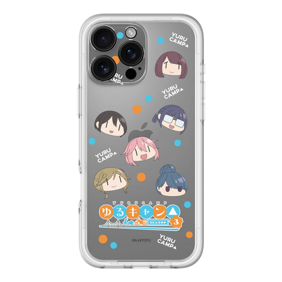 スリムプロテクションプレミアムケース［ 『ゆるキャン△ SEASON3』- SNSアイコン ］