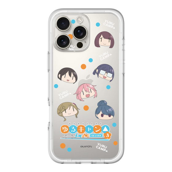 スリムプロテクションプレミアムケース［ 『ゆるキャン△ SEASON3』- SNSアイコン ］