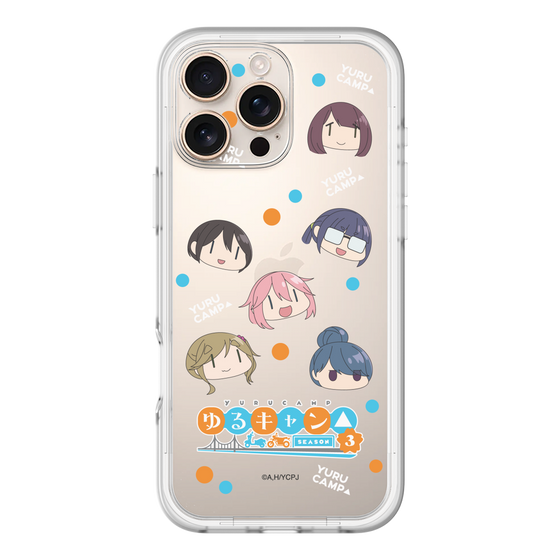 スリムプロテクションプレミアムケース［ 『ゆるキャン△ SEASON3』- SNSアイコン ］