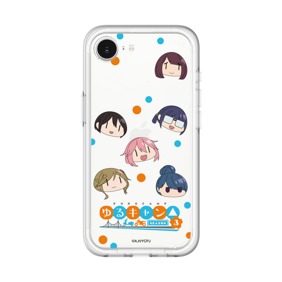 スリムプロテクションプレミアムケース［ 『ゆるキャン△ SEASON3』- SNSアイコン ］