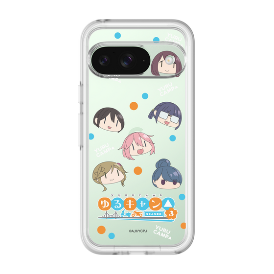 スリムプロテクションプレミアムケース［ 『ゆるキャン△ SEASON3』- SNSアイコン ］