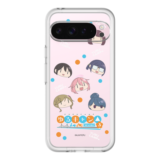 スリムプロテクションプレミアムケース［ 『ゆるキャン△ SEASON3』- SNSアイコン ］