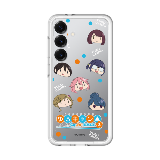 スリムプロテクションプレミアムケース［ 『ゆるキャン△ SEASON3』- SNSアイコン ］