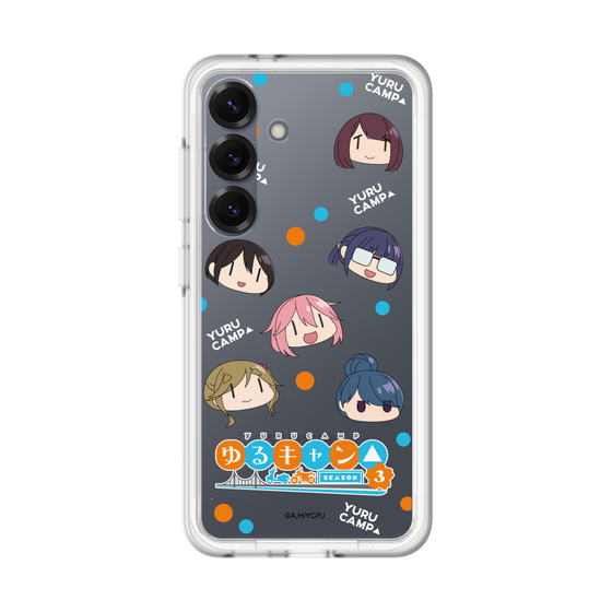 スリムプロテクションプレミアムケース［ 『ゆるキャン△ SEASON3』- SNSアイコン ］