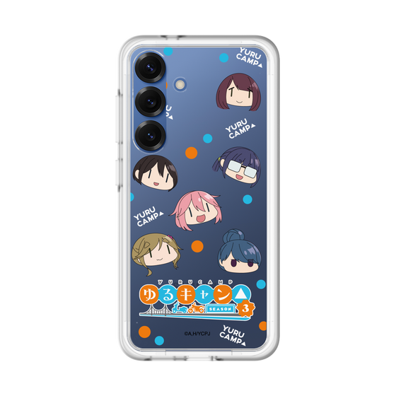 スリムプロテクションプレミアムケース［ 『ゆるキャン△ SEASON3』- SNSアイコン ］
