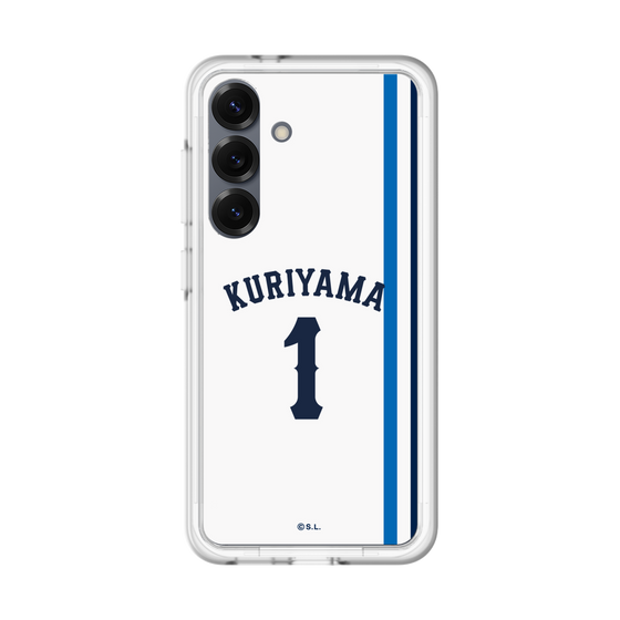 スリムプロテクションプレミアムケース［ 埼玉西武ライオンズ- #1 KURIYAMA - ホーム ］