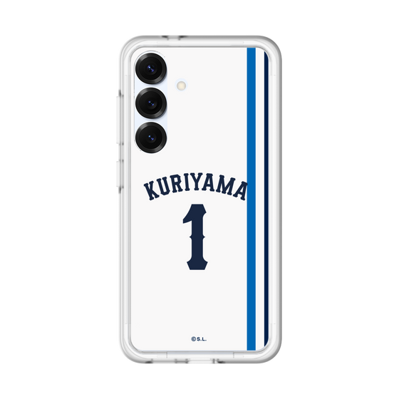 スリムプロテクションプレミアムケース［ 埼玉西武ライオンズ- #1 KURIYAMA - ホーム ］