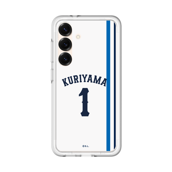 スリムプロテクションプレミアムケース［ 埼玉西武ライオンズ- #1 KURIYAMA - ホーム ］